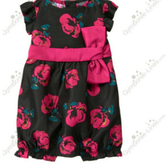 Gymboree floral romper - Picture 1 of 3